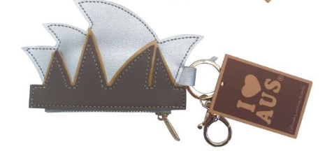 Australian Souvenir Opera House shape coin bag