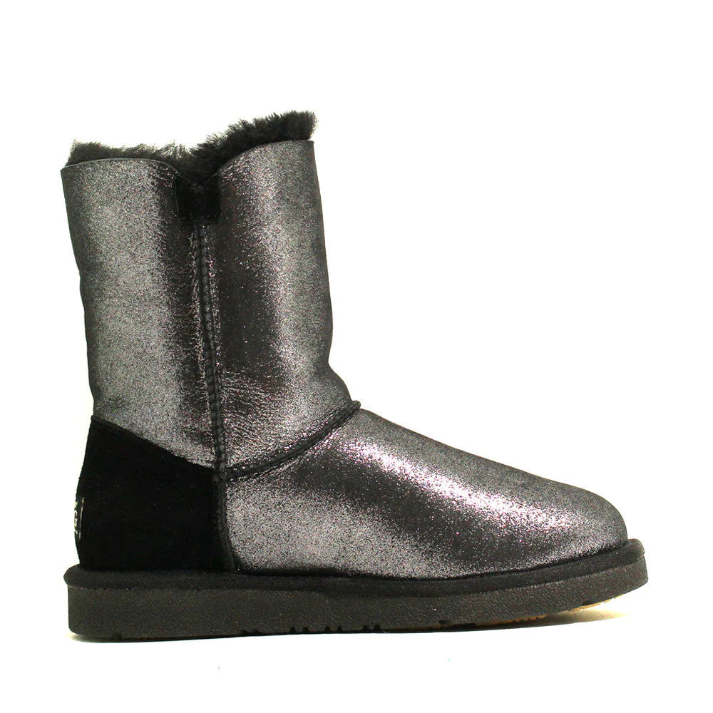 Ozlamb Ugg KIKI MEDIUM UGG BOOT - SILVER