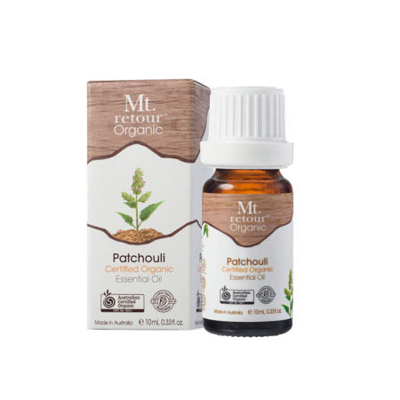 Mt. Retour Patchouli Certified Organic Essential Oil (MR15) 10mL 廣藿香