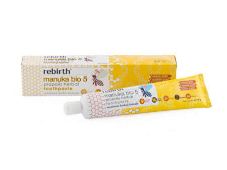 Rebirth Manuka Bio 5 Propolis Herbal Toothpaste (RB29) 100g