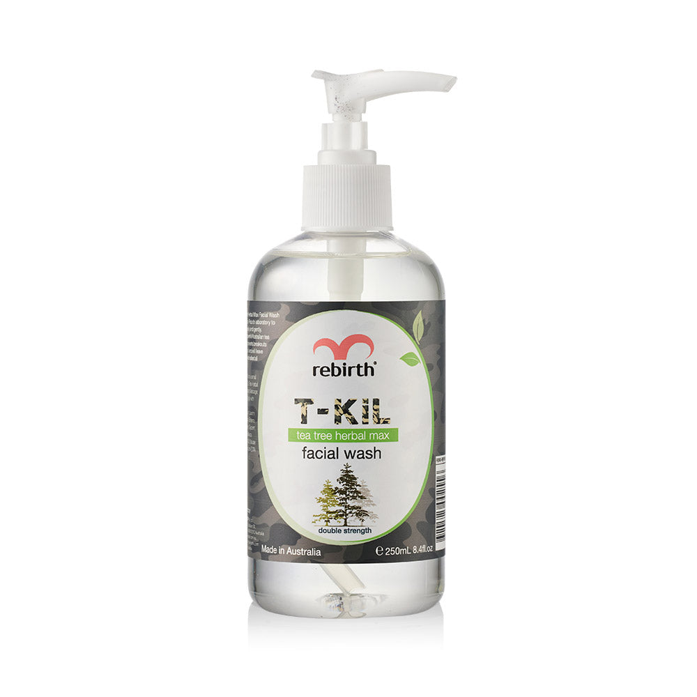 Rebirth T-KiL Tea Tree Herbal Max Facial Wash (RB90) 250ml