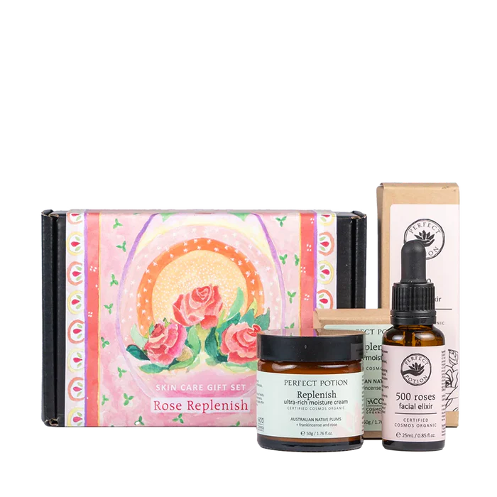 Perfect Potion Rose Replenish Skincare Gift Set