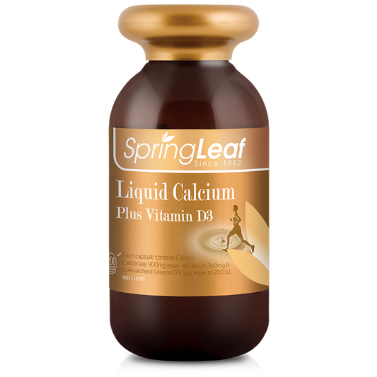 Spring Leaf Premium Liquid Calcium Plus Vitamin D3