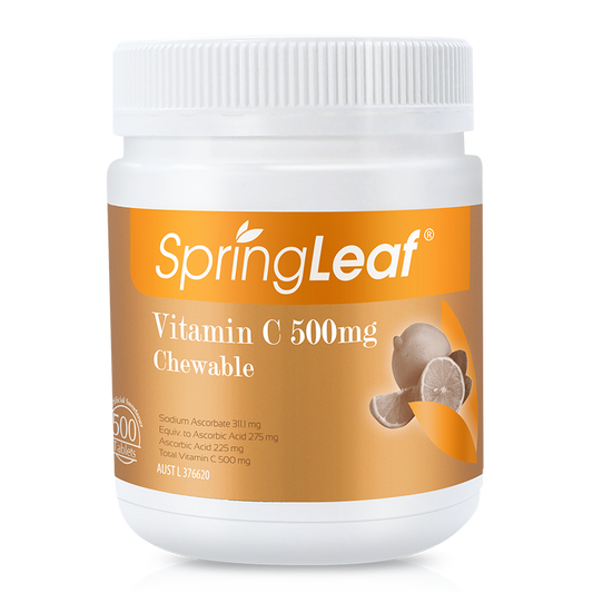 Spring Leaf Premium Vitamin C 500mg Chewable