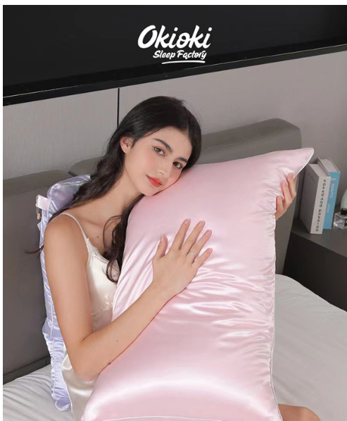 Okioki Hyaluronic Acid Infused Beauty Pillow Case