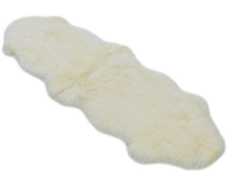 Samos long wool sheepskin rugs