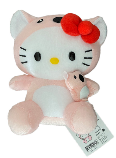 50th Anniversary Australian Limited edition Hello Kitty Plush 6 inch Koala Pink