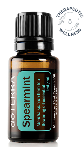 dōTERRA Spearmint  Mentha spicata herb top flowering oil