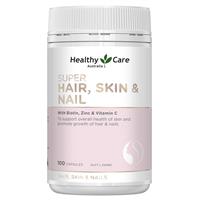 Healthy Care Super Hair Skin & Nails 100 Capsules