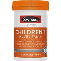 Swisse Children's Ultivite Multivitamin 120 Chewable Tablets