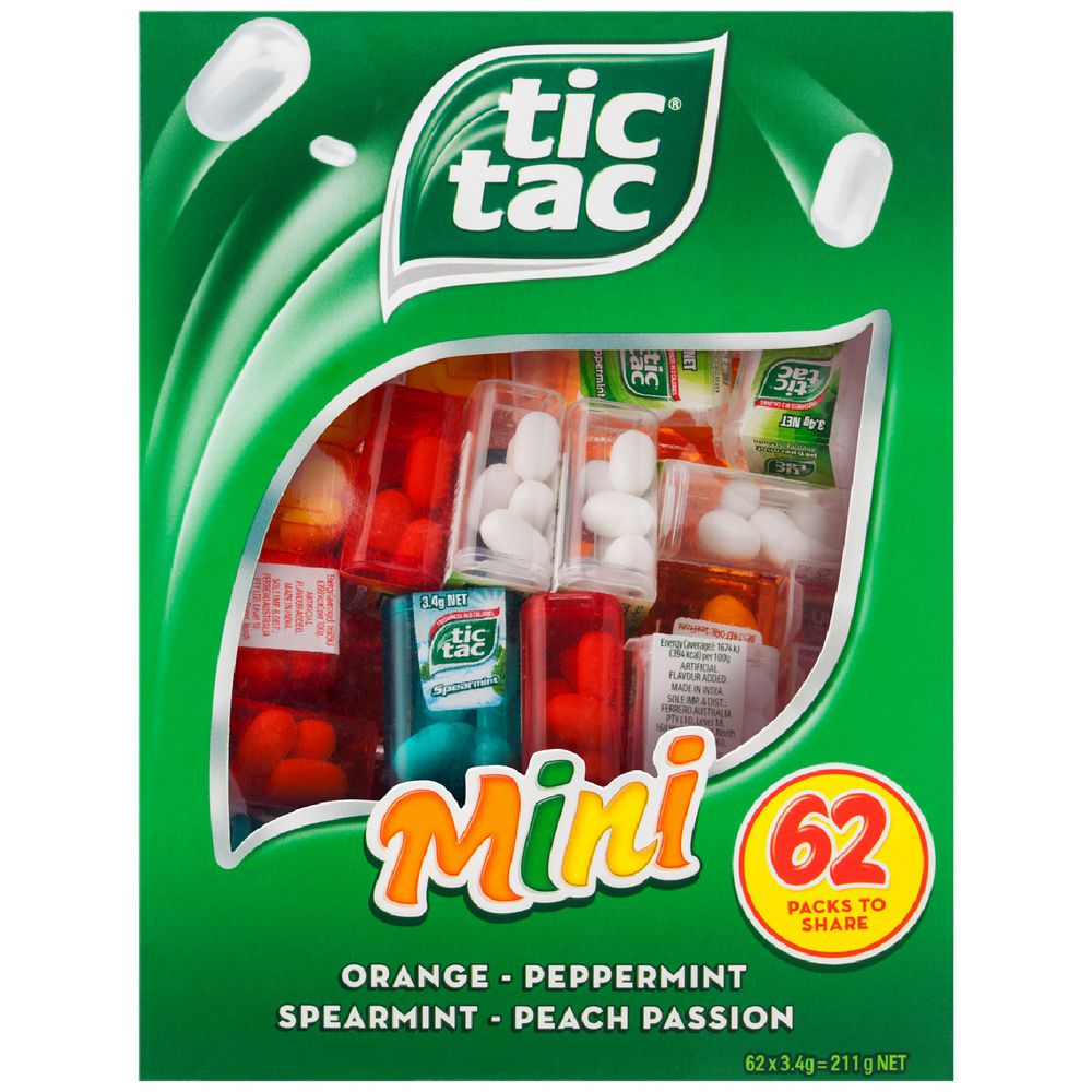 Tic Tacs Minis 62 Pack