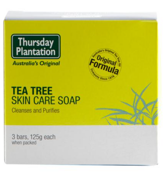 Thursday Plantation Tea Tree Soap 3x125g