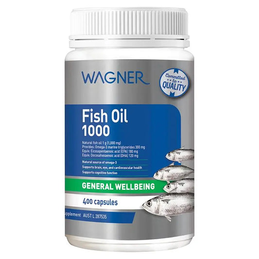 Wagner Fish Oil 1000 400 Capsules