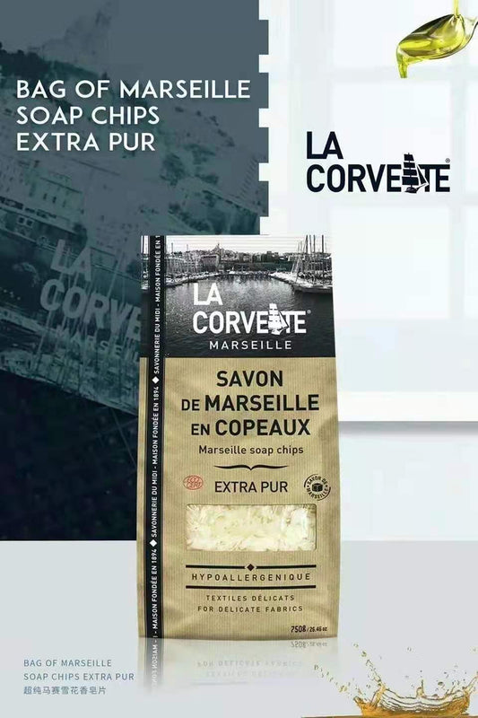 La Corvette Extra Pure Marseille Soap Shavings 750g