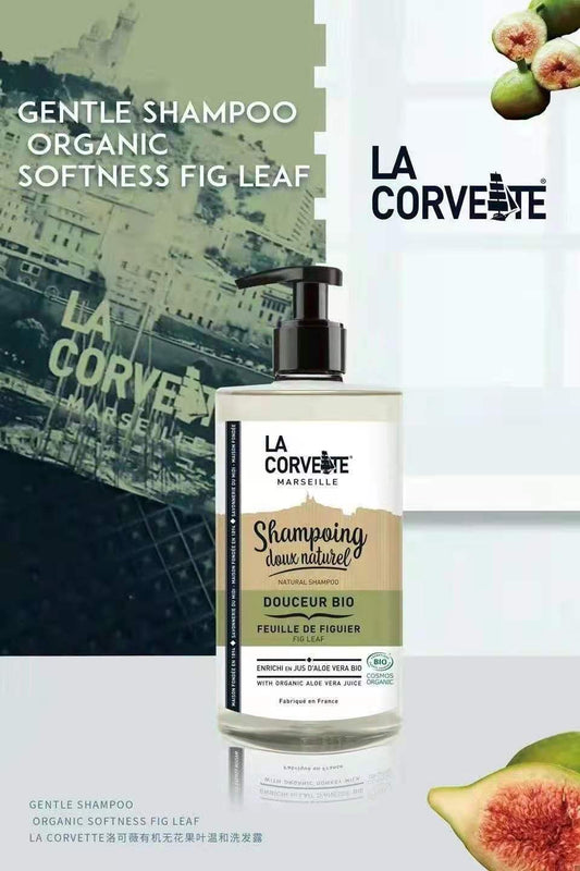 La Corvette Marseille Sweet Almond Organic Shampoo 500ml