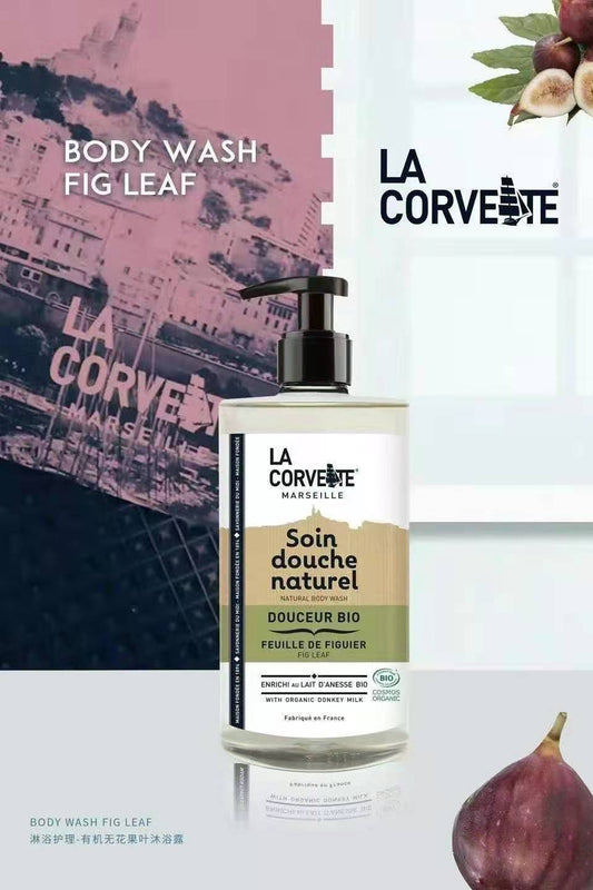 La Corvette Marseille Sweet Almond Body Wash 500ml