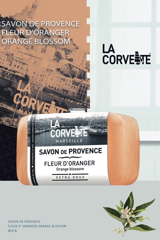 La Corvette Marseille Savon de Provence Orange Blossom Soap 100g