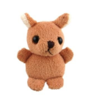 Australian Souvenir Mini plush kangaroo magnet