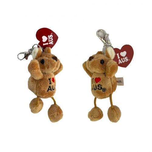 Australian Souvenir Kangaroo dangling legs Key Ring