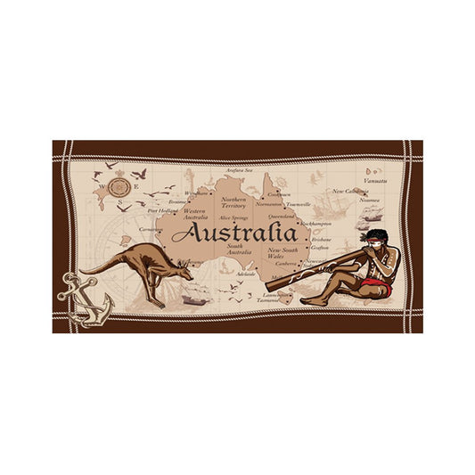 Australian Souvenir Beach Towel - AB OMAP 48