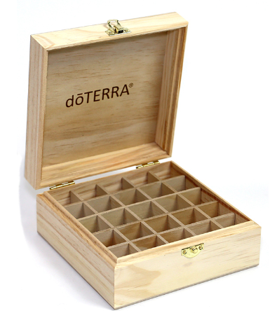 dōTERRA Logo Engraved Wooden Box