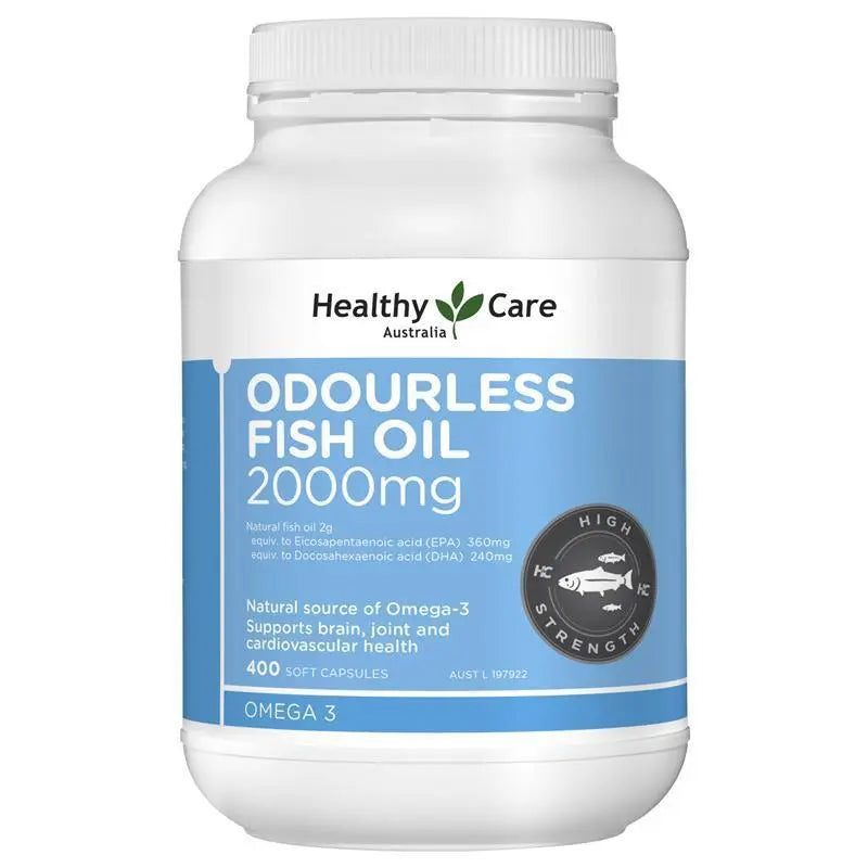 HC Healthy Care Fish Oil 2000mg 400 Capsules