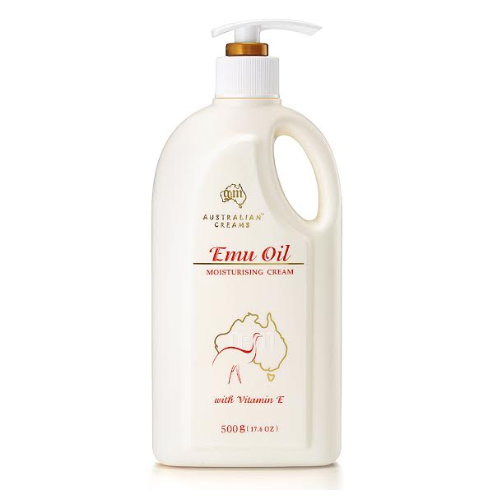 Australian Emu Oil Moisturising Cream with Vitamin E 500g 鴯鶓油保濕霜