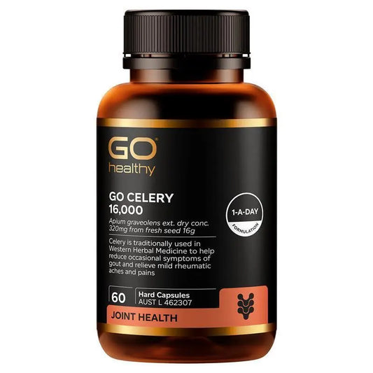GO Healthy Celery 16000mg 60 Vege Capsules