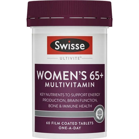 Swisse Womens Multivitamin 65+ 60 Tablets (Use by 05 2027)