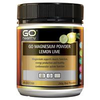 O Healthy Magnesium Powder Lemon Lime 250g