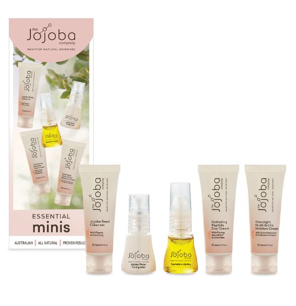 The Jojoba Essential Minis Skincare Set