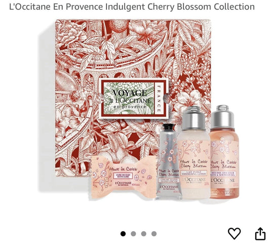 L'occitane Indulgent Cherry Blossom Collection