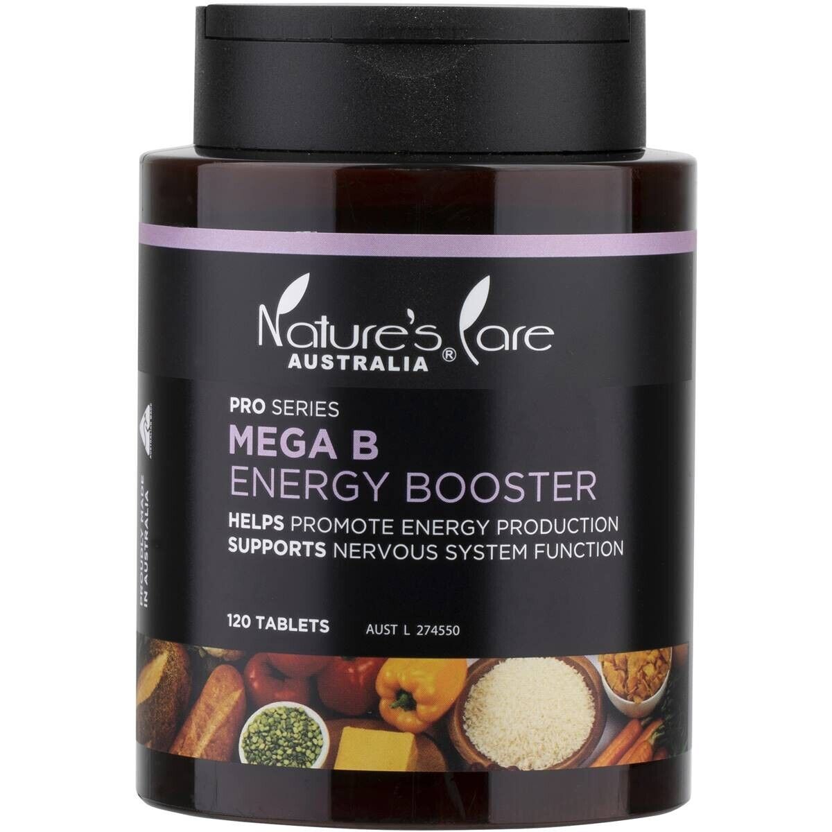 Nature's Care Mega B Supplements 120s