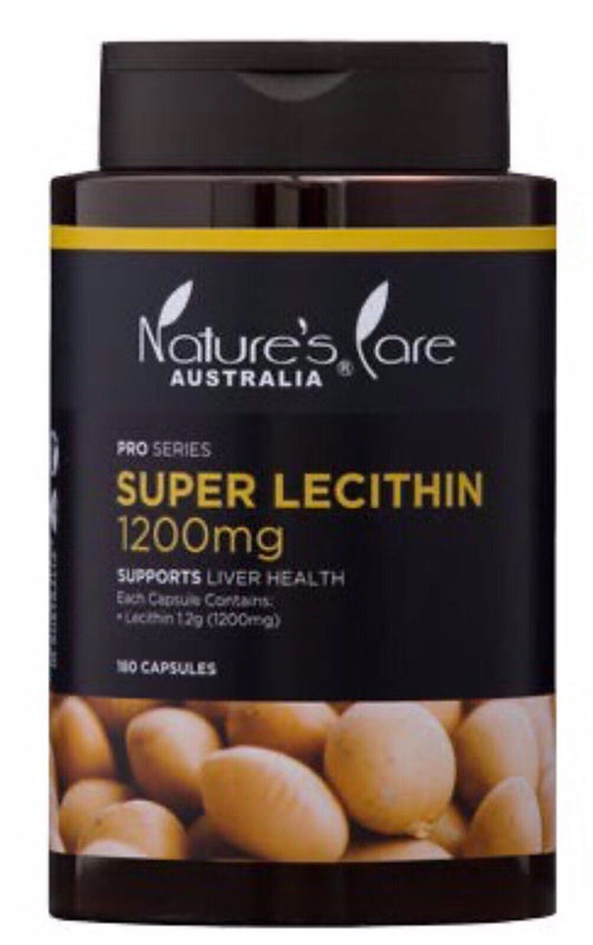 Nature’s Care Super Lecithin 1200mg 180 Capsules