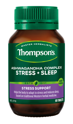 Thompson's Ashwagandha Complex Stress + Sleep 60 Tablets