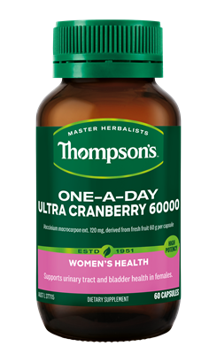 Thompson's One-A-Day Ultra Cranberry 60000 60 Capsules