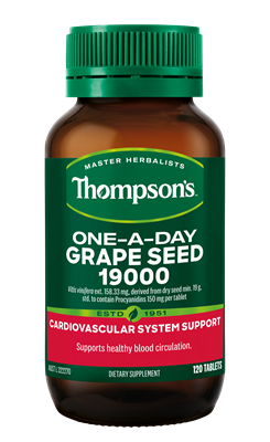 Thompson's One-A-Day Grape Seed 19000mg 120 Tablets