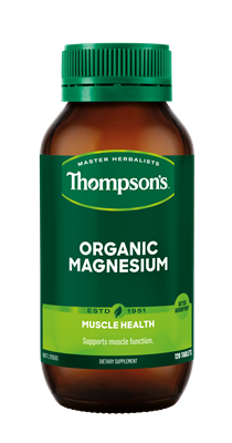 Thompson's Organic Magnesium 120 Tablets