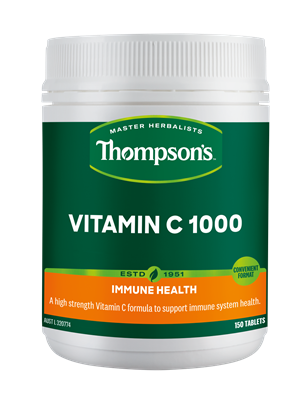 Thompson's Vitamin C Chewable 1000mg 150 Tablets