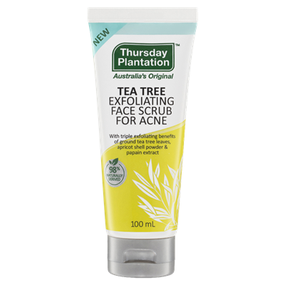 Thursday Plantation Exfoliating Face Scrub For Acne 100ml