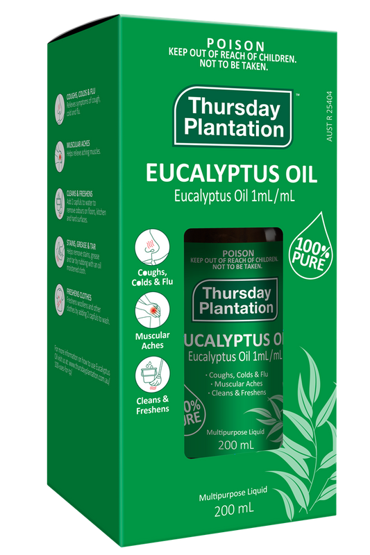 Thursday Plantation 100% Pure Eucalyptus Oil 200ml